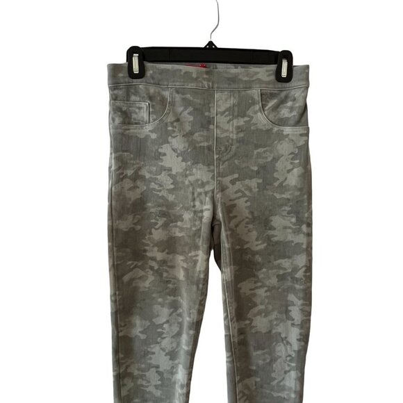 SPANX Stone Wash Camo Jean-ish Ankle Jegging Green Size Medium‎ - Picture 3 of 14